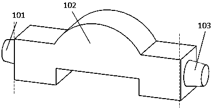 Model surface characteristic-based five-axis linked 3D printing method of adaptive hybrid section