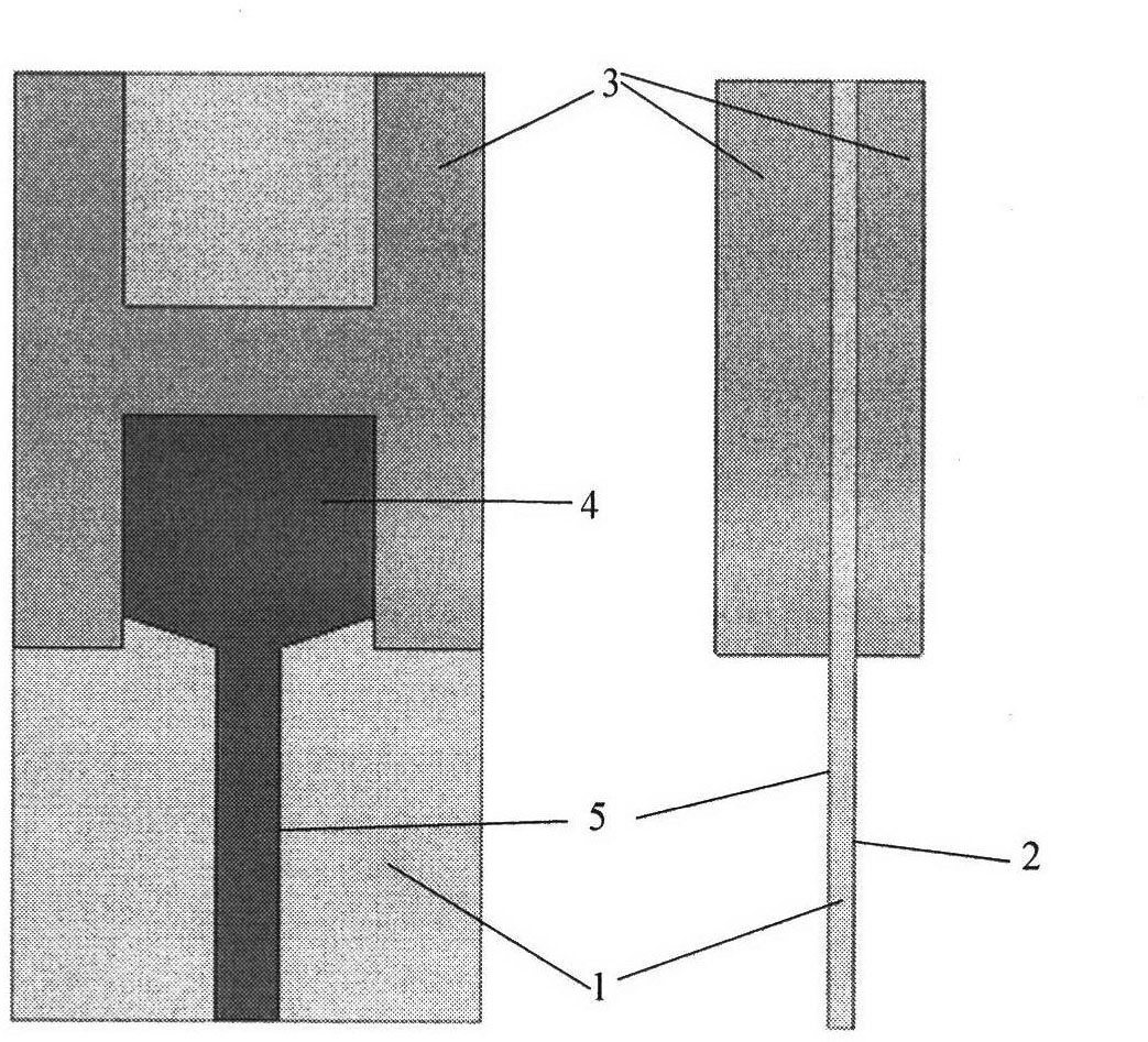 Ultra wide band H-type cross type dielectric resonator antenna