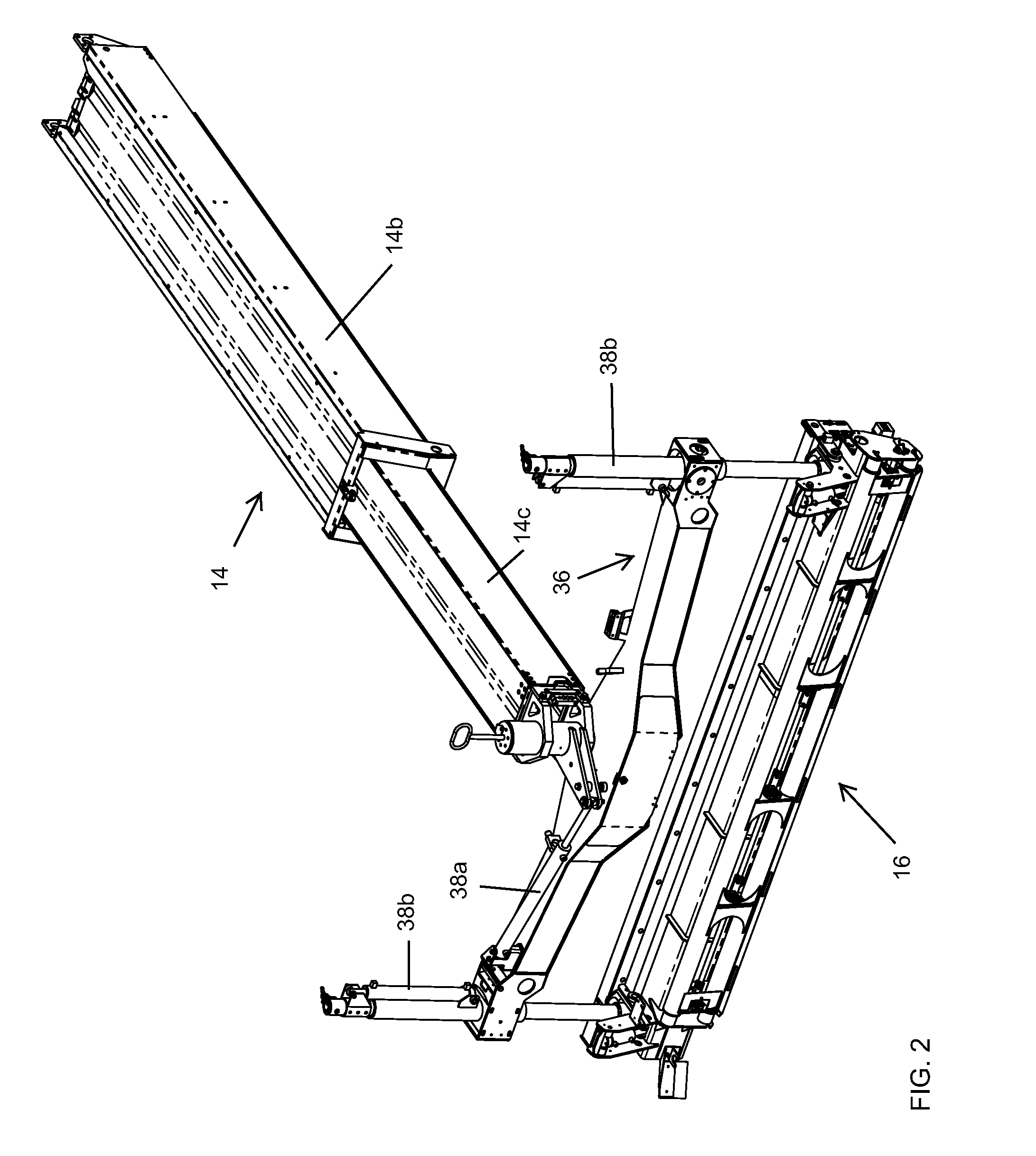 Apparatus and method for improving the control of a concrete screeding machine