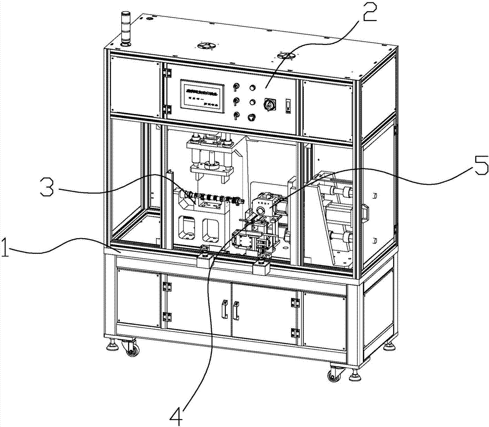 Cam-shaft bowl-shaped-plug press-mounting machine