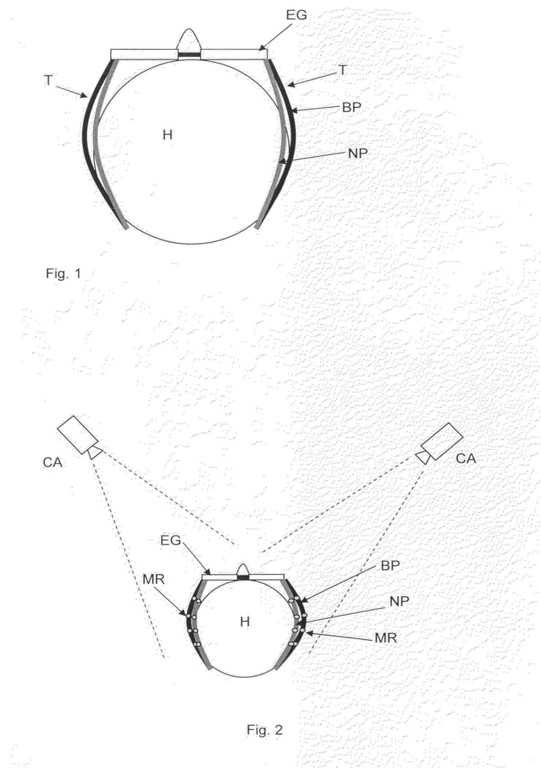 System to identify a user of television services by using biometrics