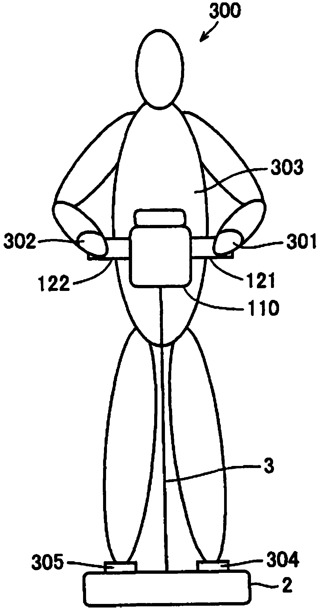 Body fat measuring device