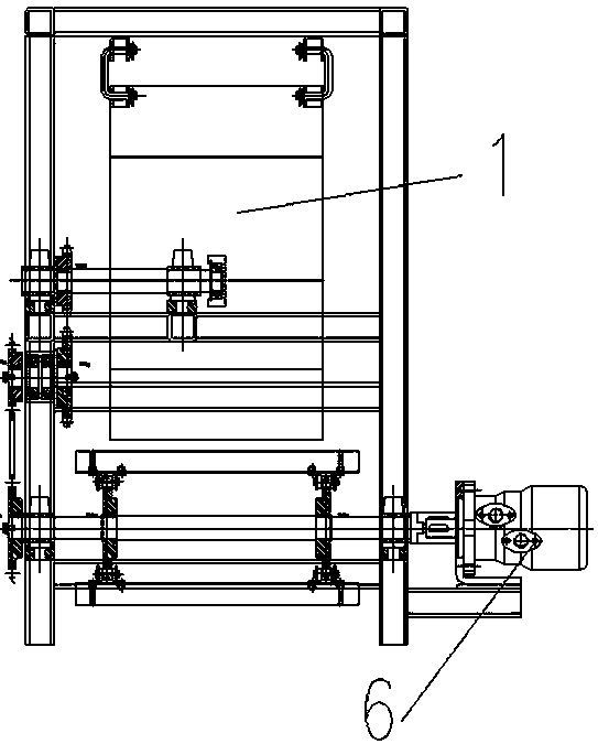 Full-hydraulic and self-propelled automatic seeding device of sugarcane planter