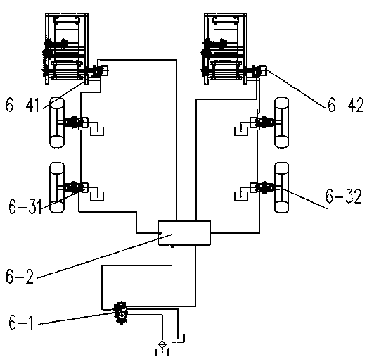 Full-hydraulic and self-propelled automatic seeding device of sugarcane planter