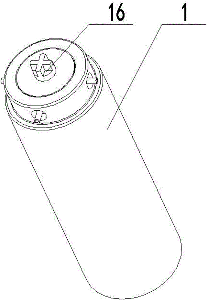 Filter element backwashing device