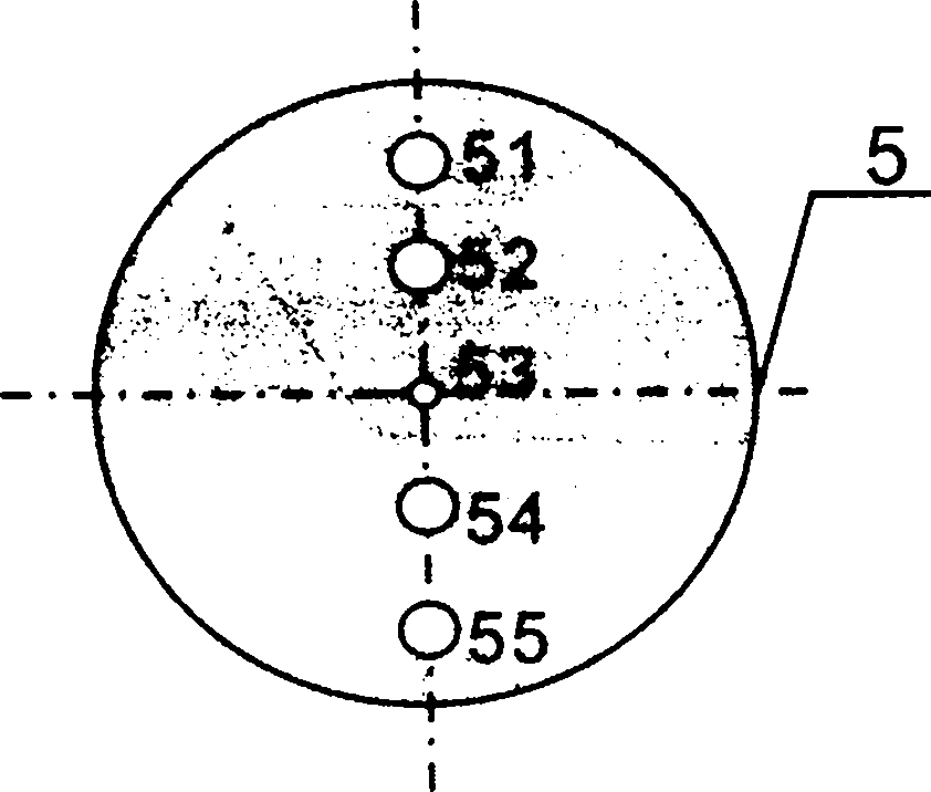 Detection device and detection method of optical ghost image