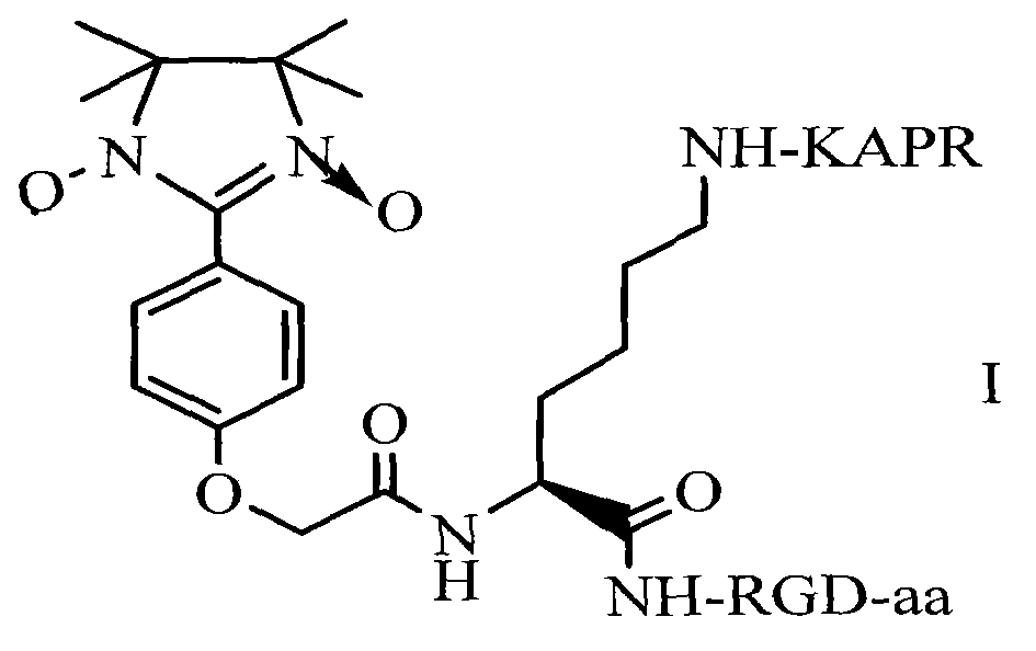 RPAK/imidazolidine/RGD ternary conjugate, preparation method and uses thereof