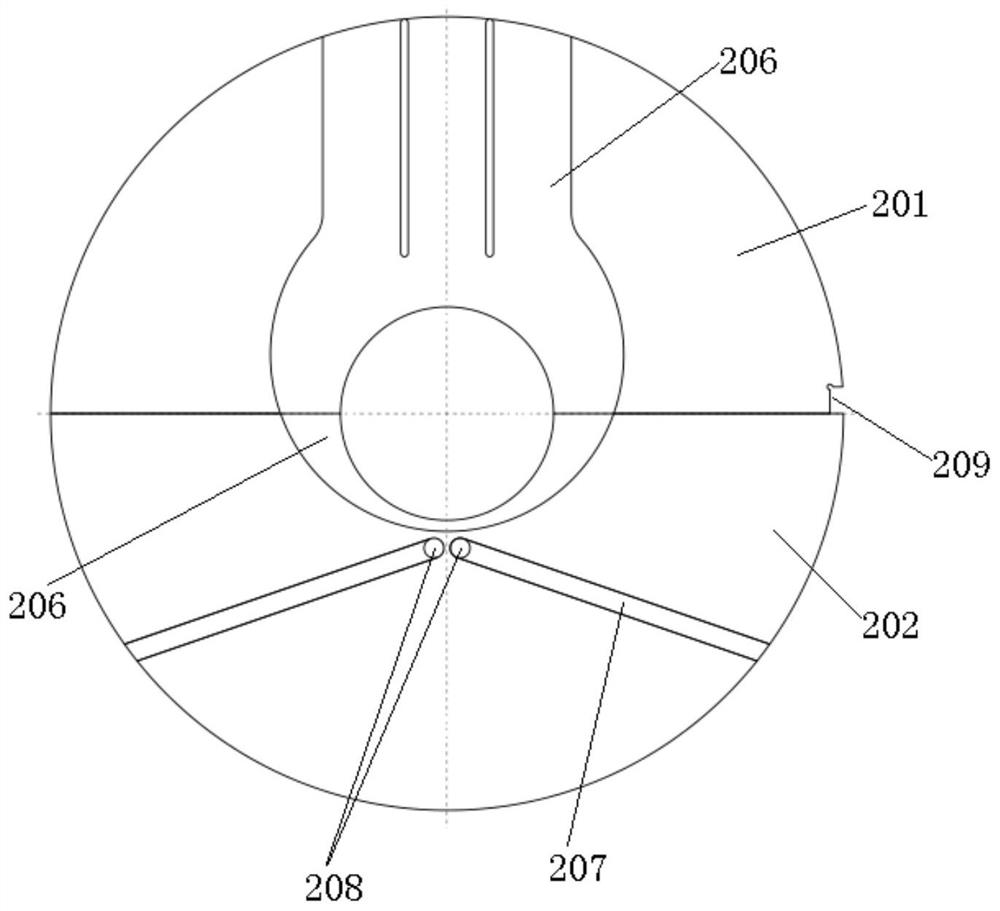 Stator assembly and stator ring processing method for hydraulic dynamometer