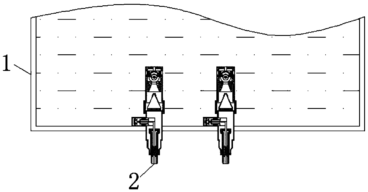 Printing ink defoaming equipment utilizing airflow positive pressure vibration