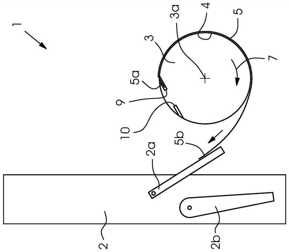 Method for changing printing plates on cylinders