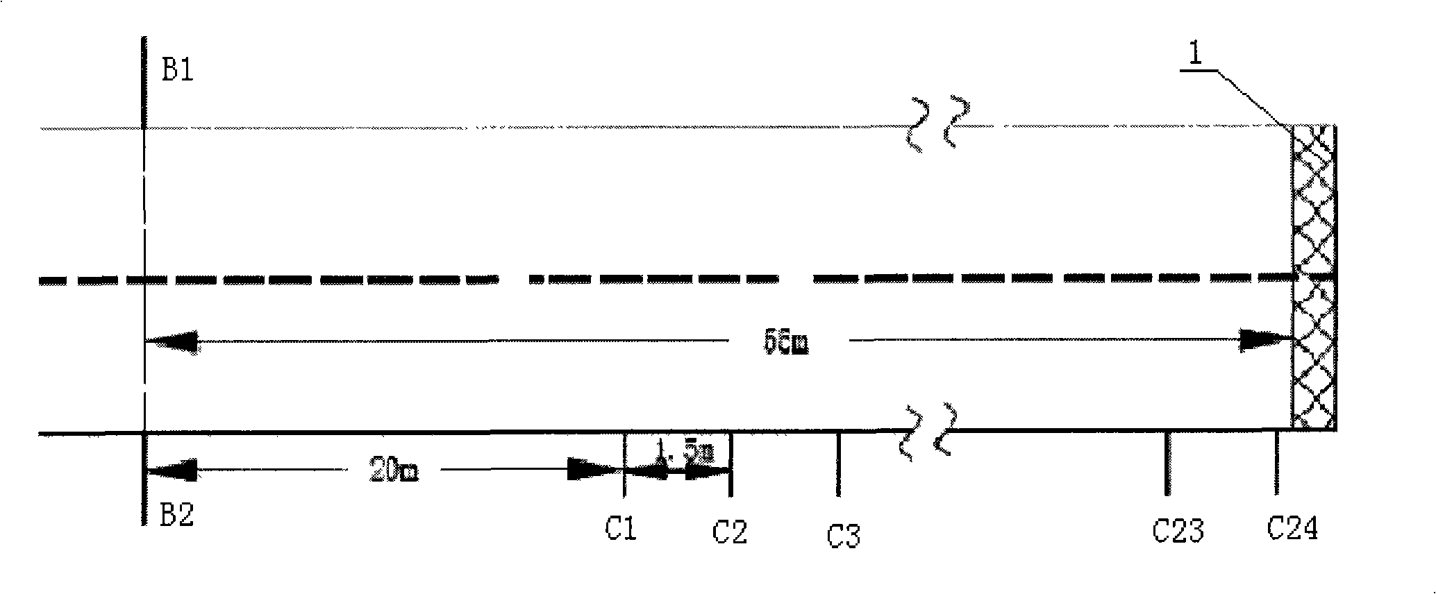 Geological prediction system for constructing tunnel passing through coal measure strata