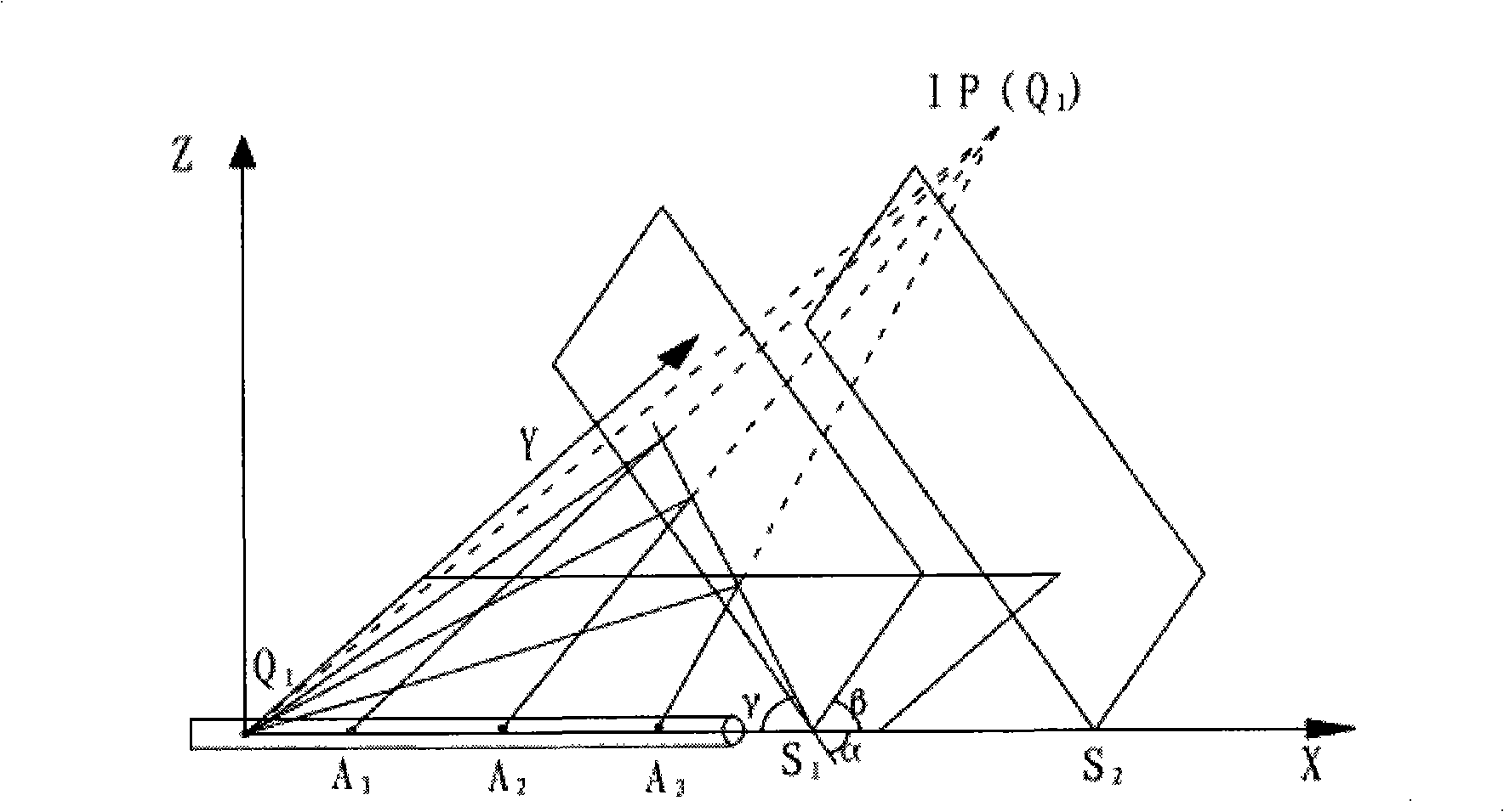 Geological prediction system for constructing tunnel passing through coal measure strata