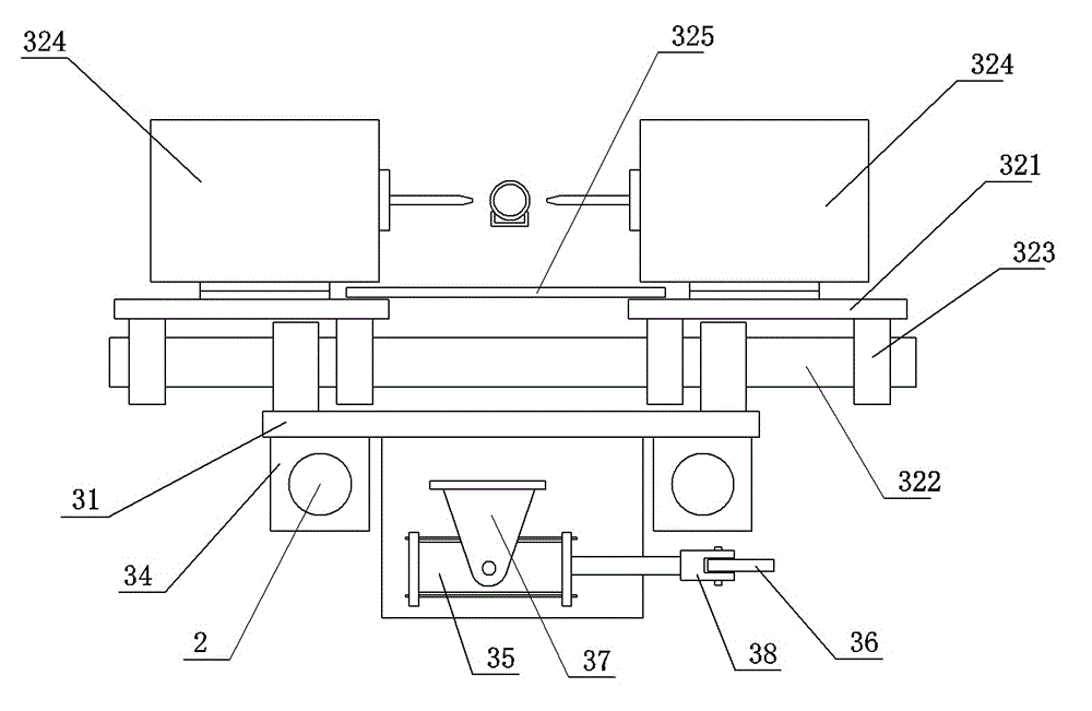 Circular tube drilling and pin pressing machine tool