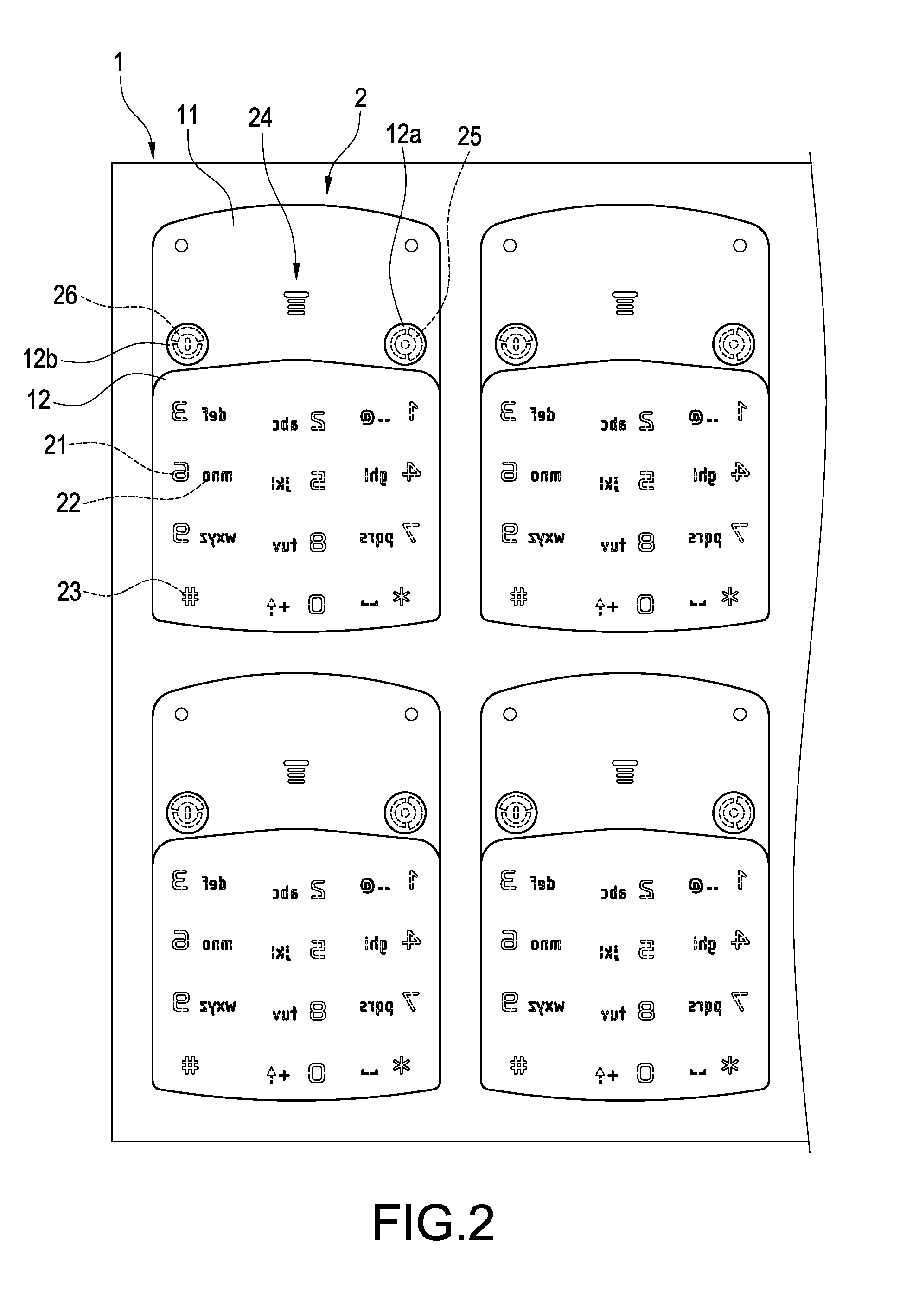 Method For Manufacturing Thin Keypad Assembly And Such Assembly