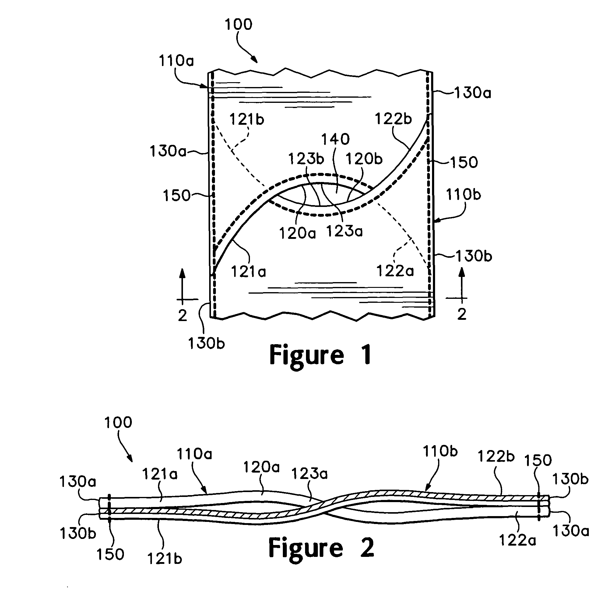 Overlapping element