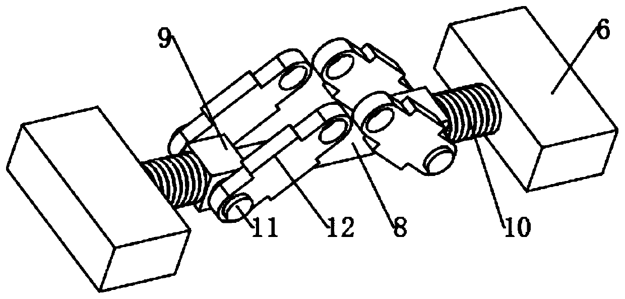 Fixing device for installing battery of new energy automobile