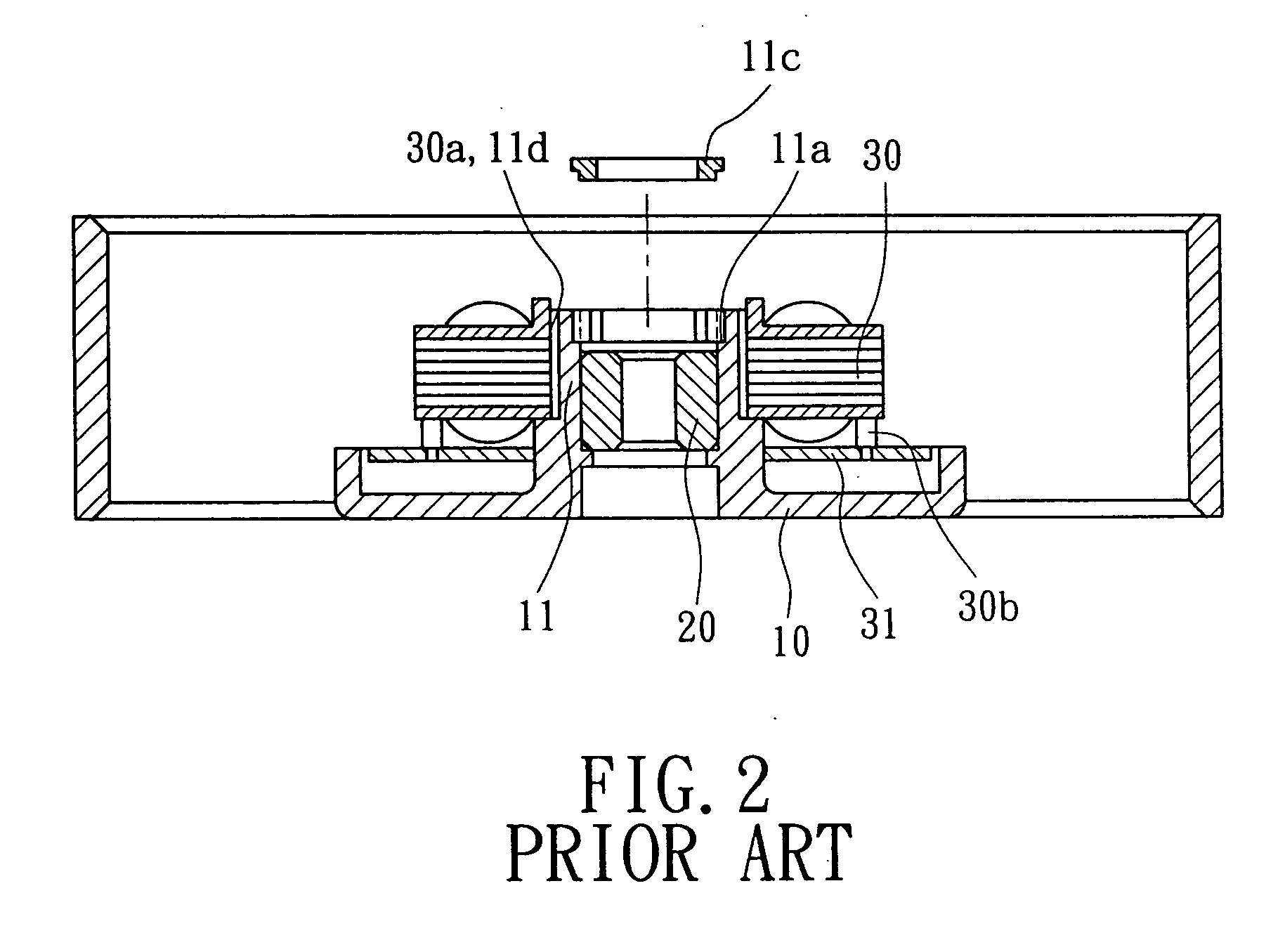 Axial tube assembly for a motor