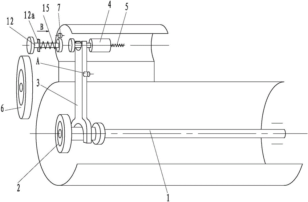 Electric motor starter with function of manual turning