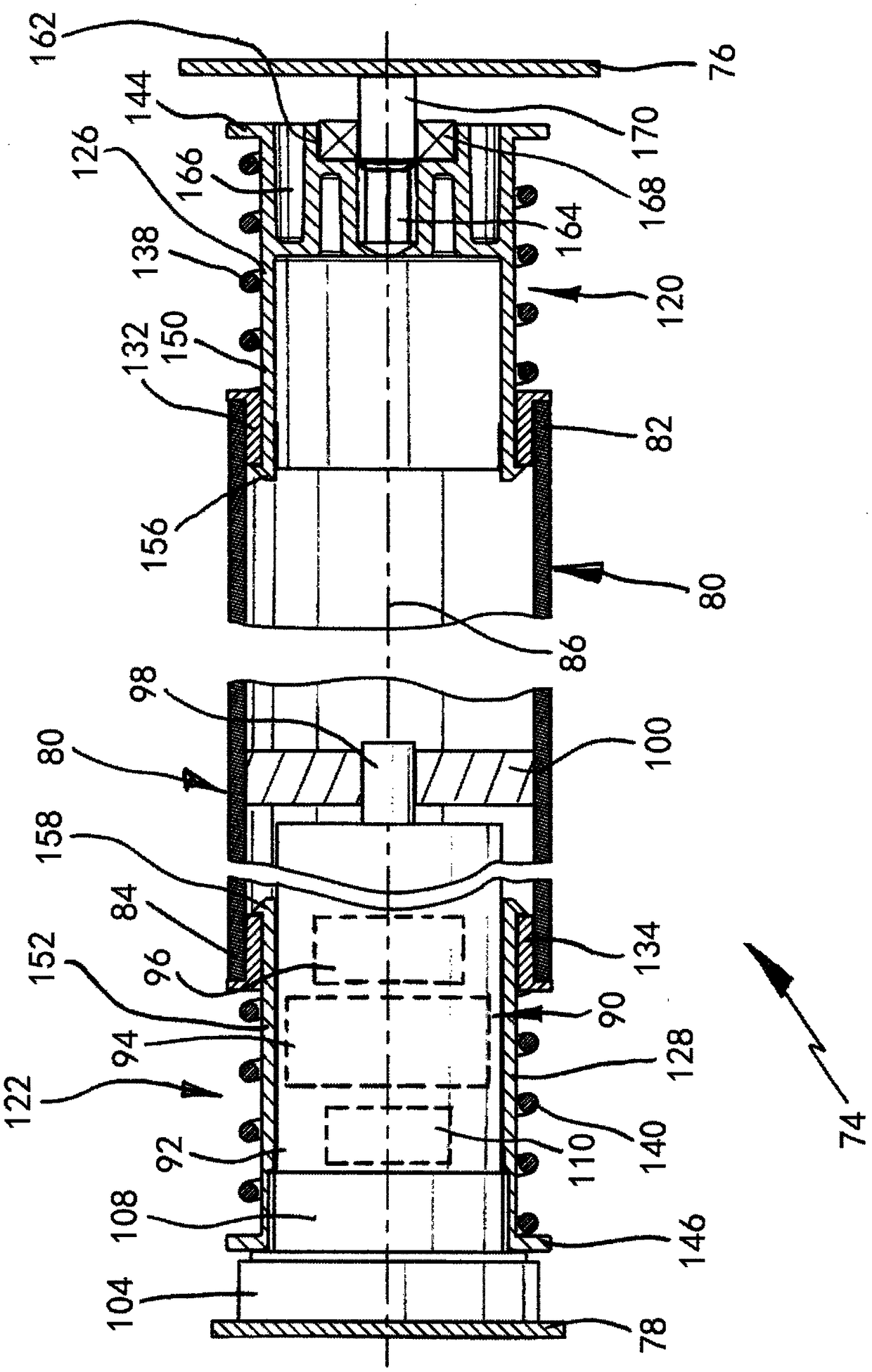 Support unit for a drive unit of a closing or protective device