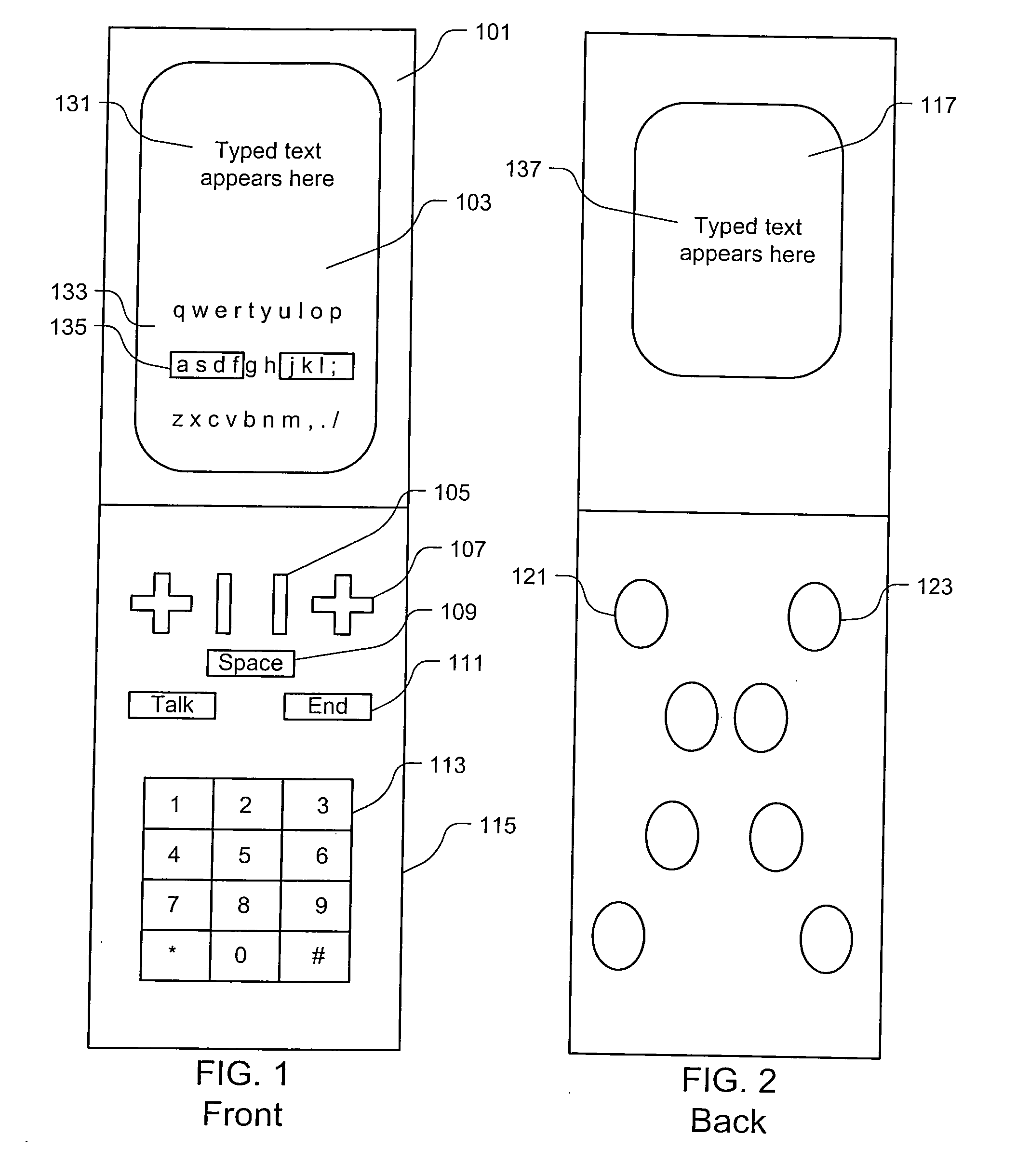 Mobile quick-keying device