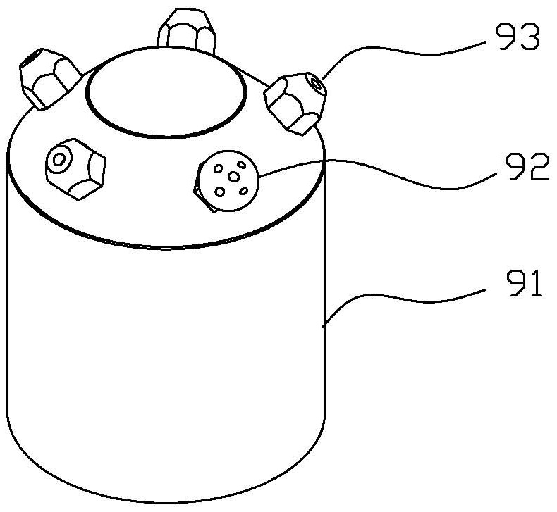 Hydrogen peroxide sterilization device for space sterilization and equipment sterilization and control method thereof