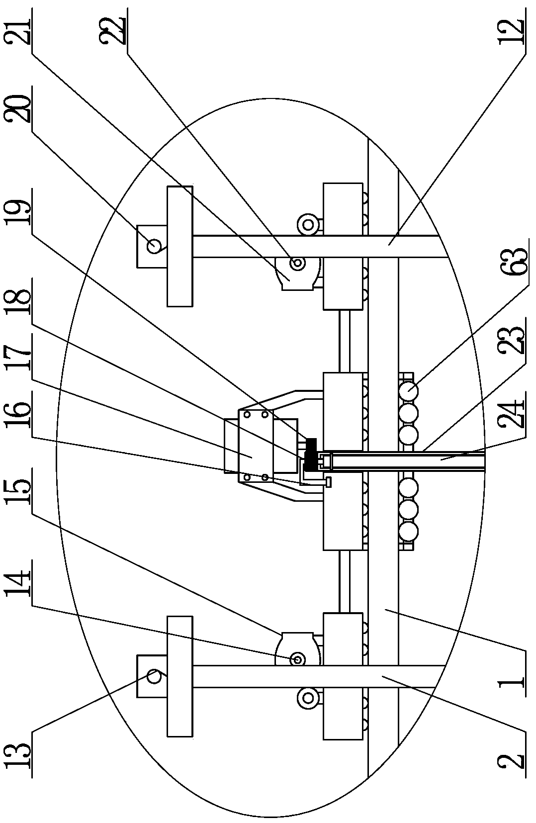 Dust-free feeding and charging equipment for high-strength abrasion-resistant castables