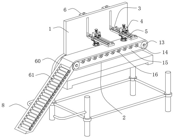 Continuous spot welding device for welding lithium battery pack and using method