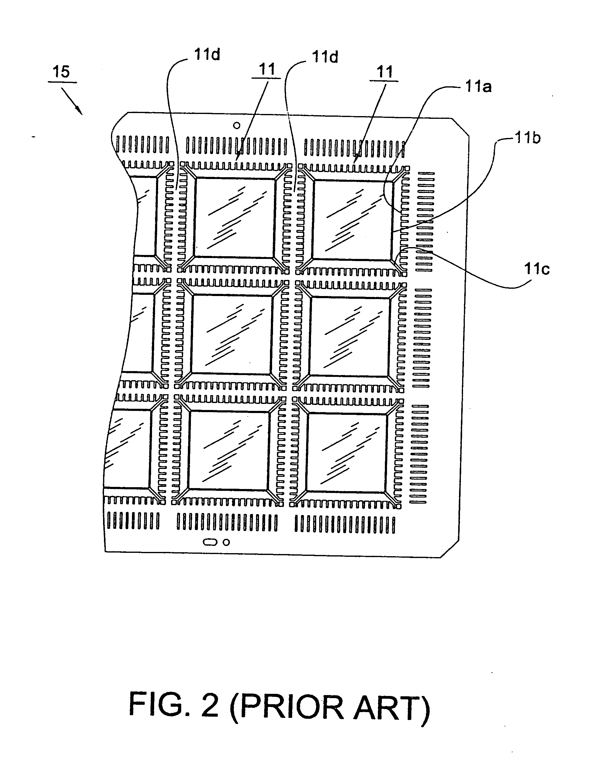 Singulation method used in leadless packaging process