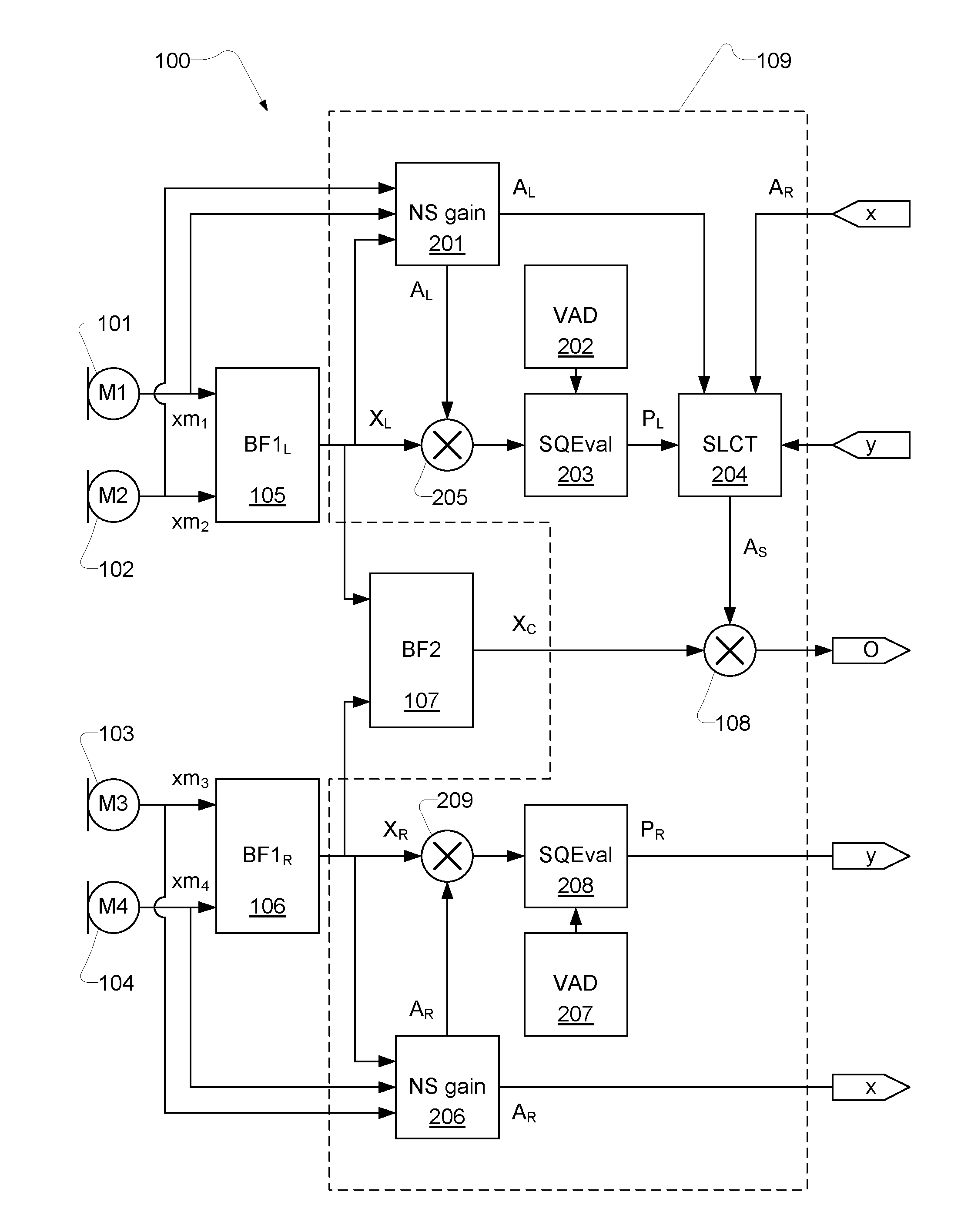 Headset And A Method For Audio Signal Processing