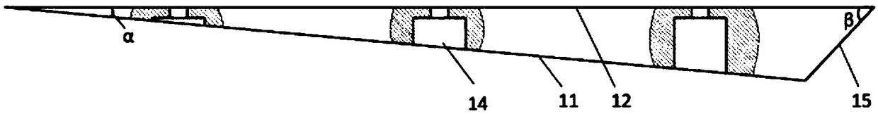 Car body for preventing snow accumulation and icing of a bogie