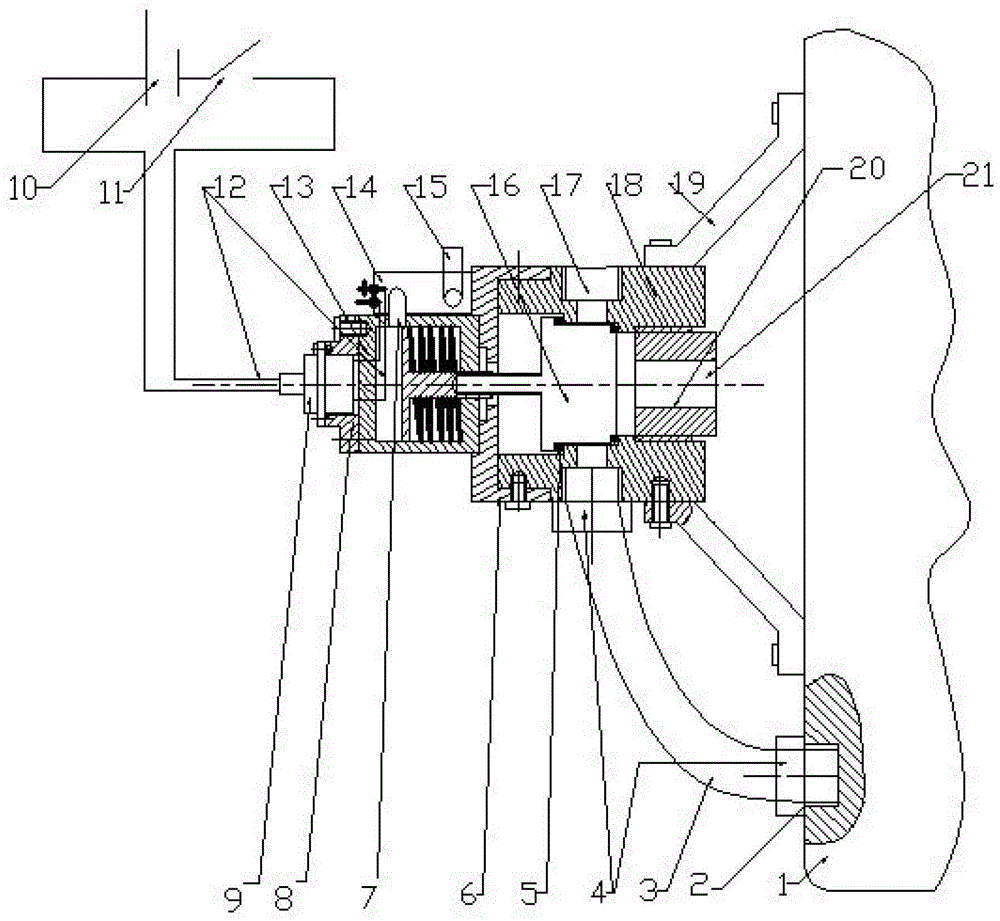 Caliber adjustable tire puncture testing device controlled by wire