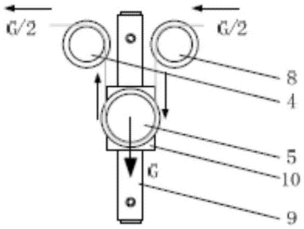 A constant-tension wire feeding device for low-speed wire feeding wire cut machining