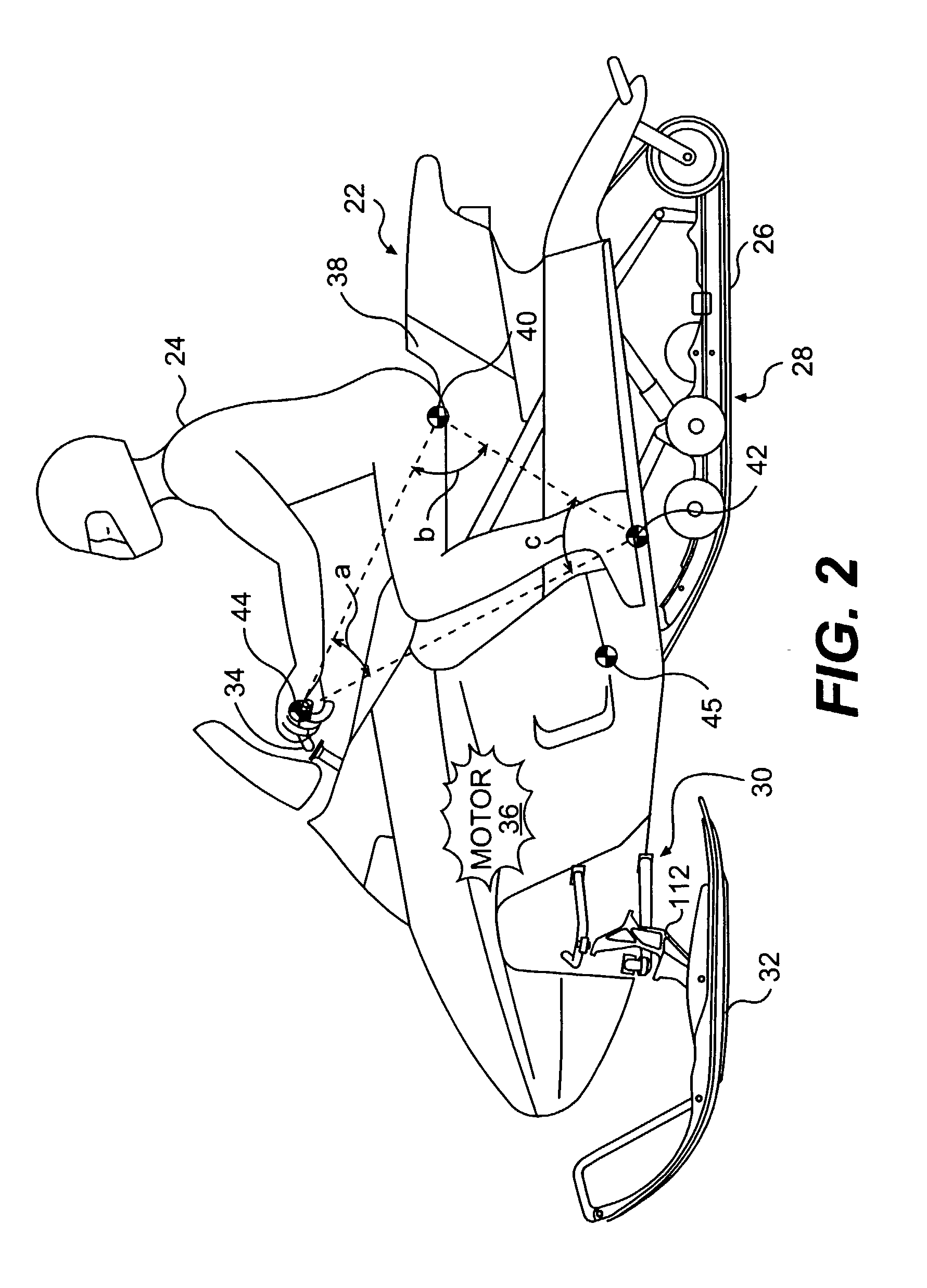 Snowmobile frame