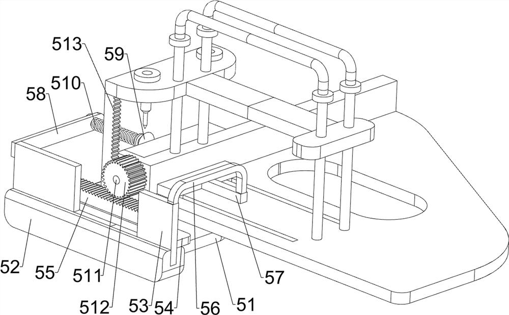 Wood block drilling machine for wooden toy