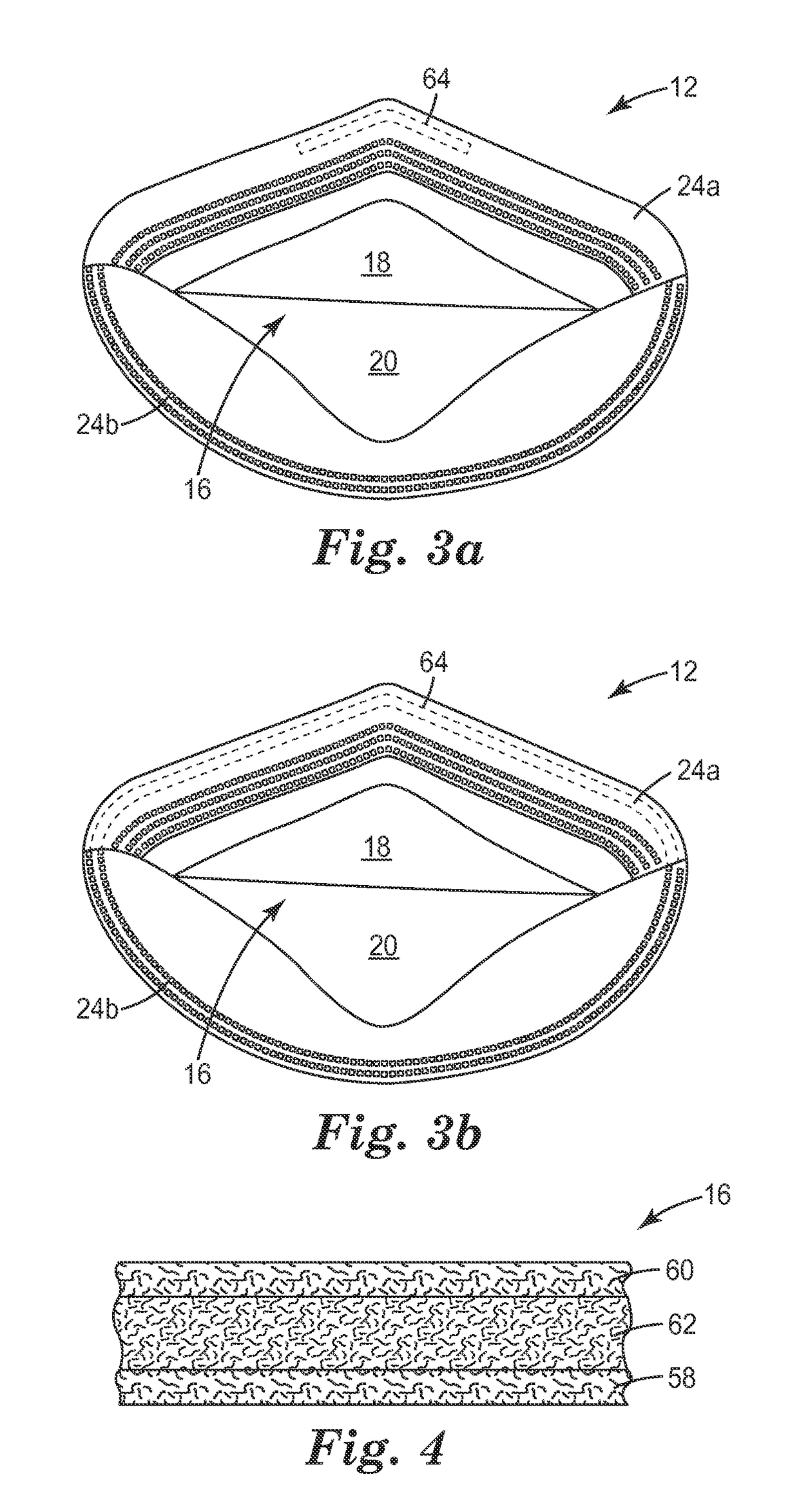 Filtering face-piece respirator having nose cushioning member