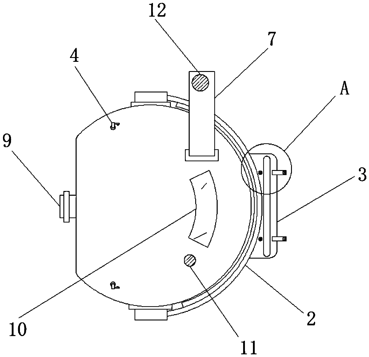 Anesthesia induction device for pediatric anesthesia