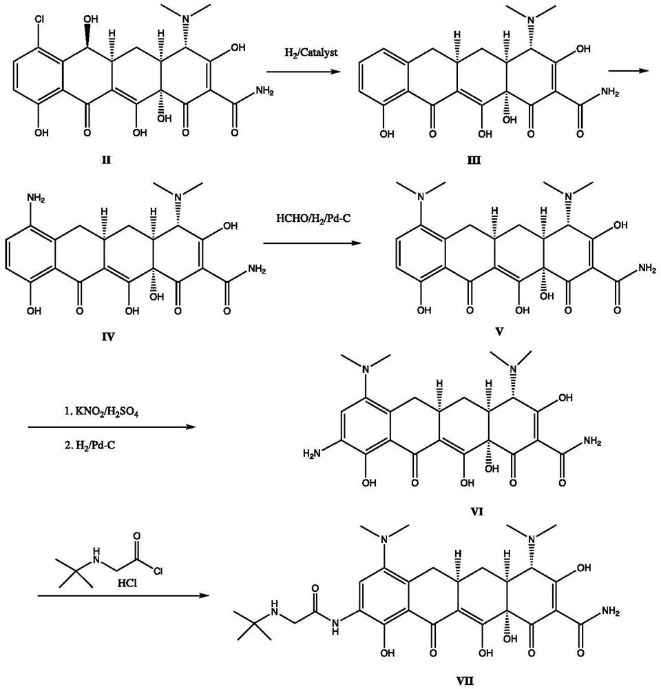 A kind of synthetic method of minocycline and its derivatives