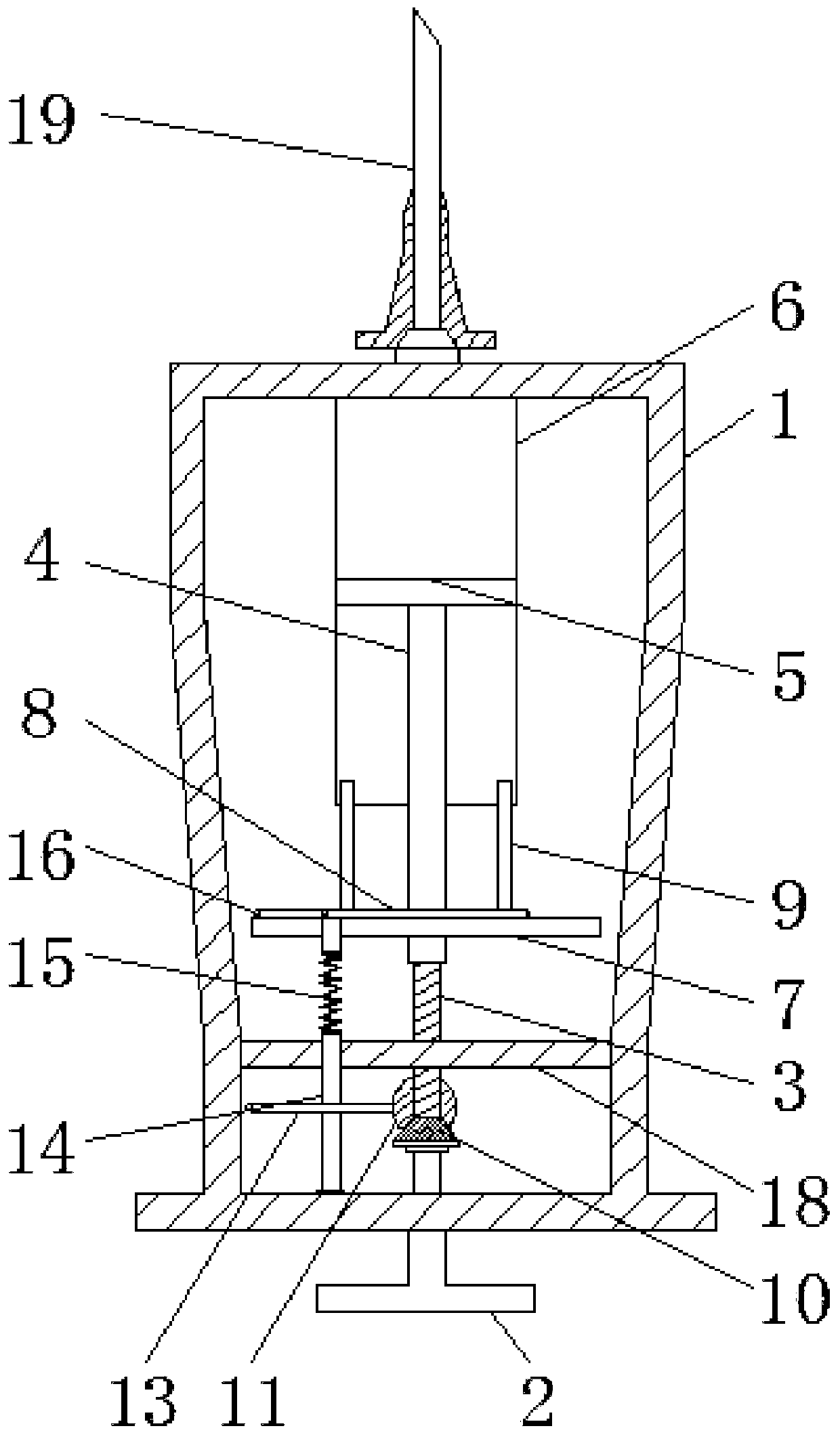 Easy-cleaning interventional injector for cardiovascular treatment