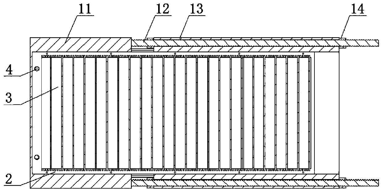 Dong brocade weaving tool allowing for increased warp-weft density