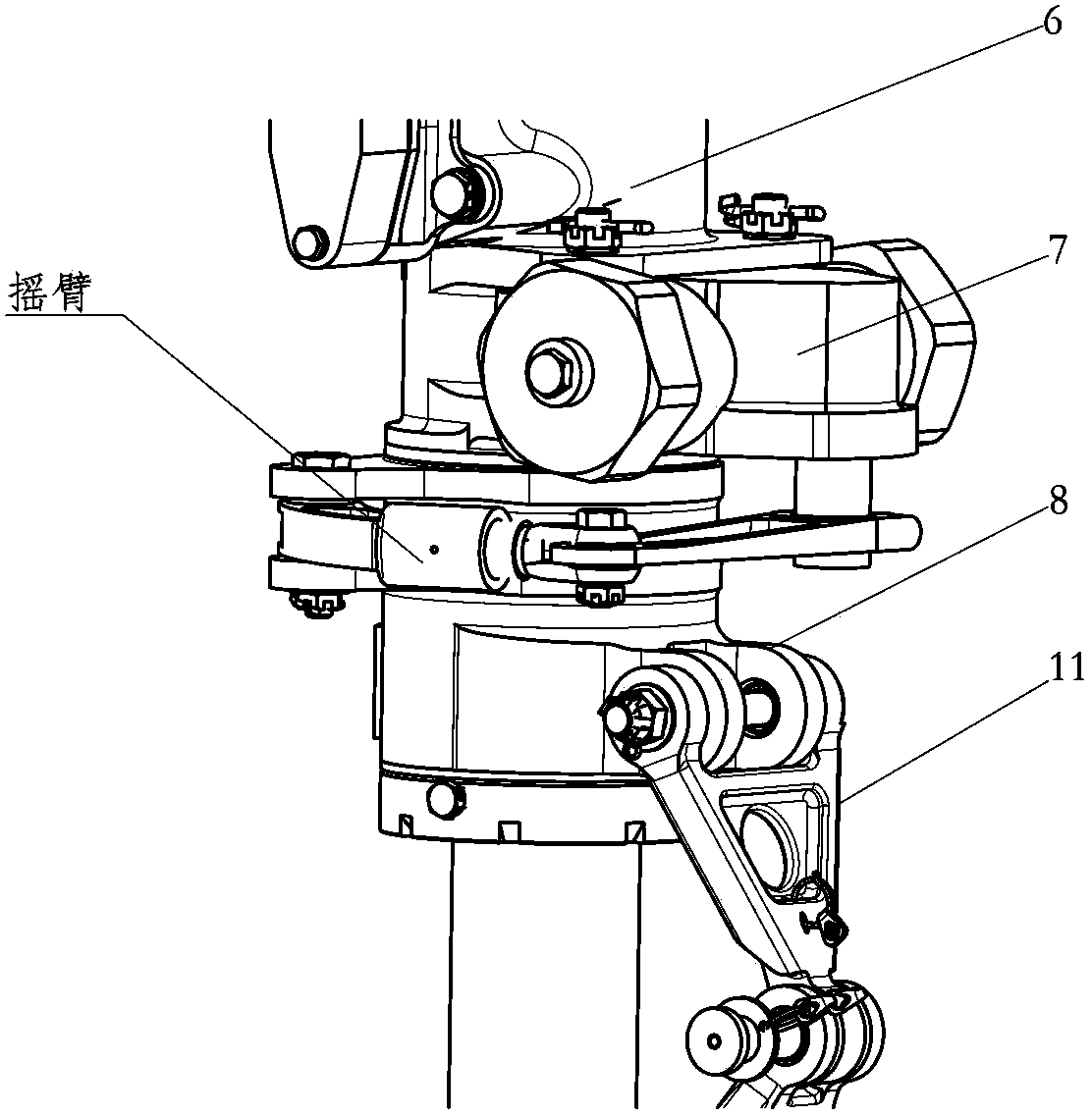 Nose landing gear of aircraft