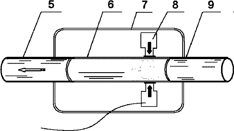 A left ventricular assist device