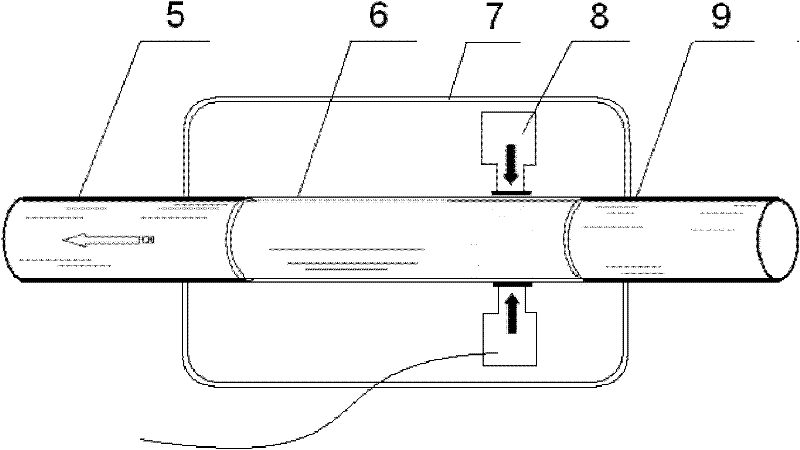 A left ventricular assist device