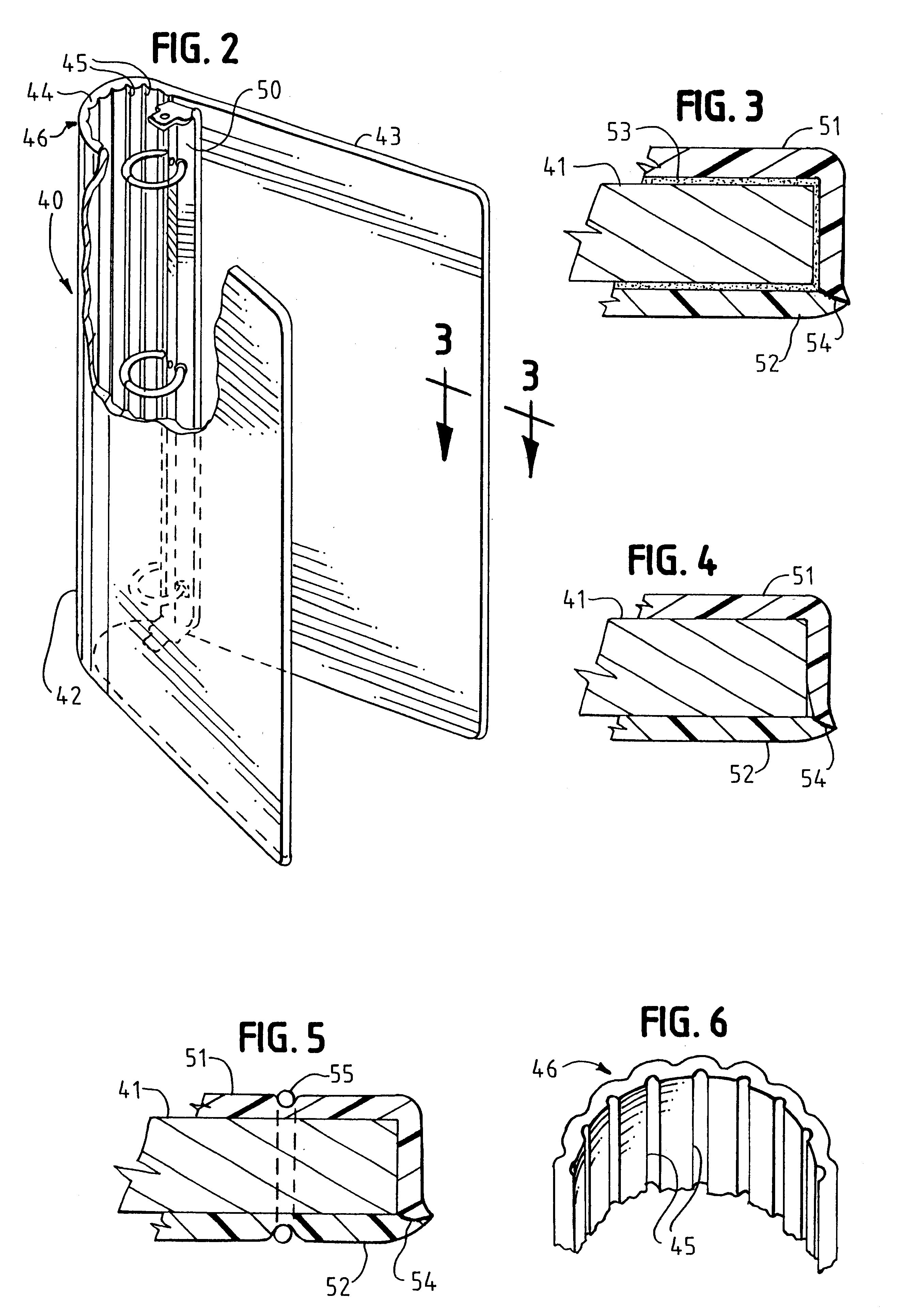 Unibody binder and the process of making the binder