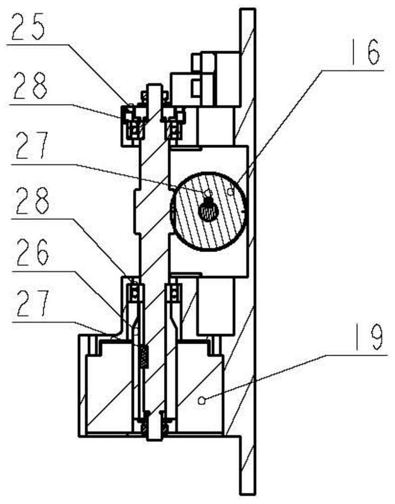 A shaft assembly locking and positioning mechanism