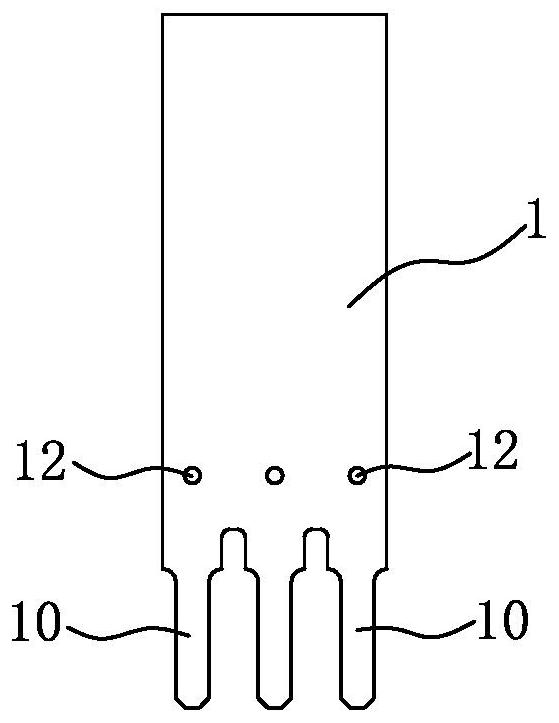 A manufacturing method and product of a flexible circuit board with suspended plug fingers