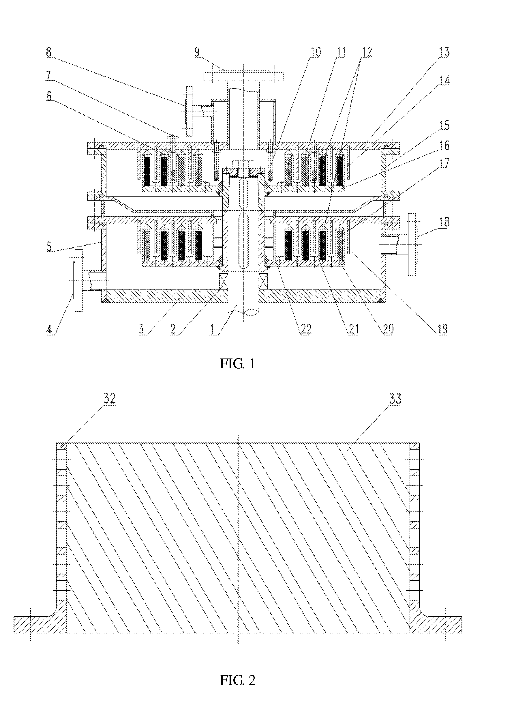 Reactive distillation apparatus for a multistage counter-current rotating bed and its application