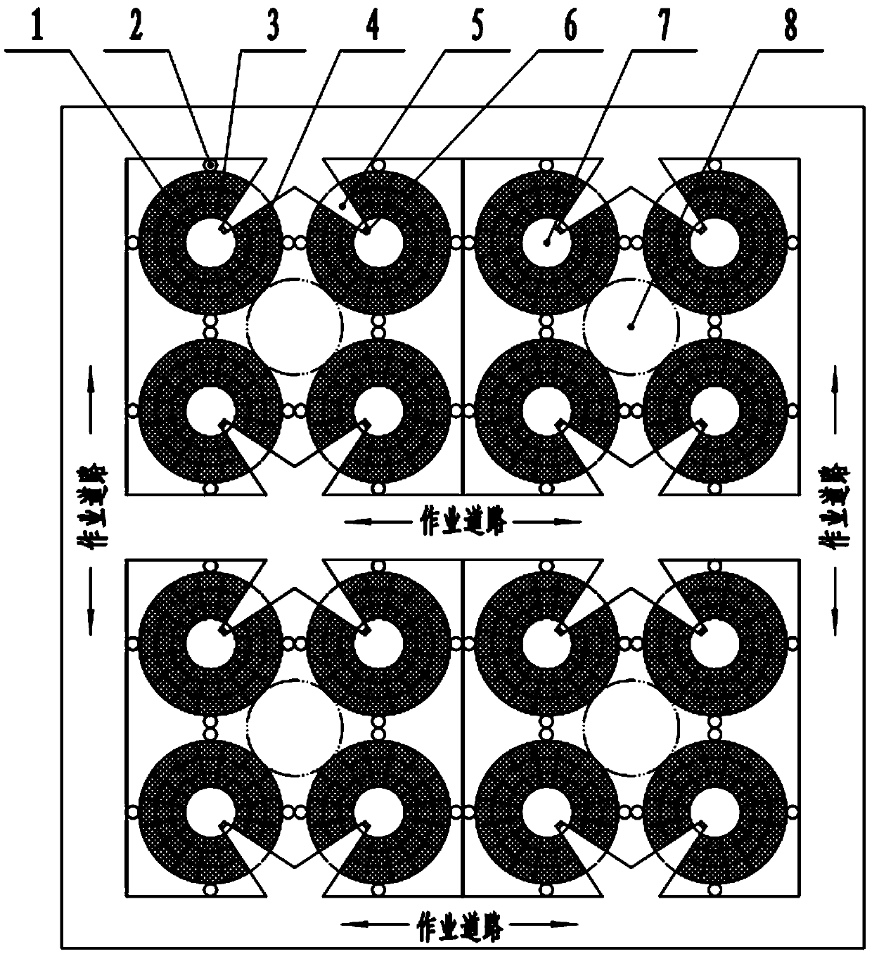 Water surface rotating carrier agriculture and fishery three-dimensional production automation system