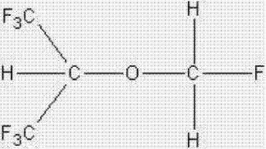 Sevoflurane based tranquilizer