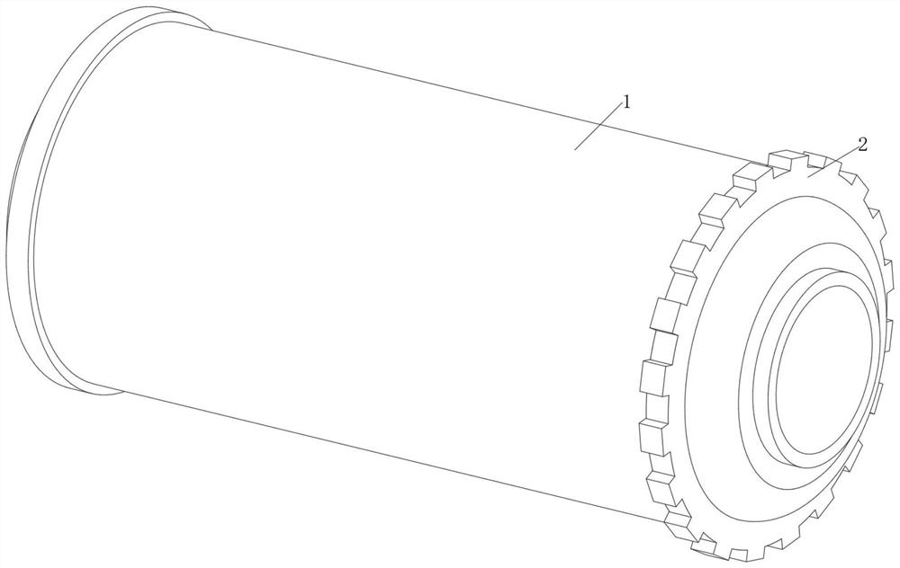 Efficient mineral separation device for tunnel excavation