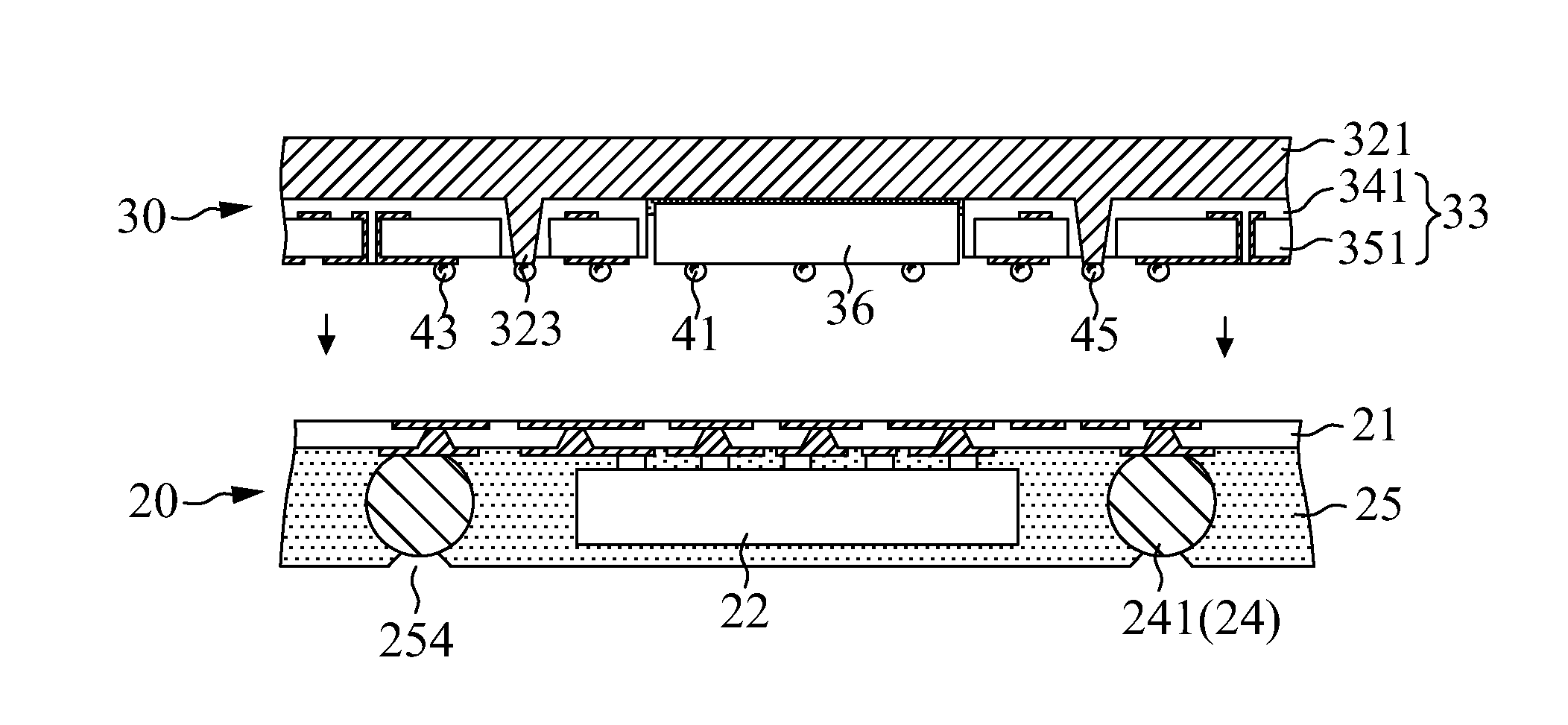 Semiconductor assembly with electromagnetic shielding and thermally enhanced characteristics and method of making the same